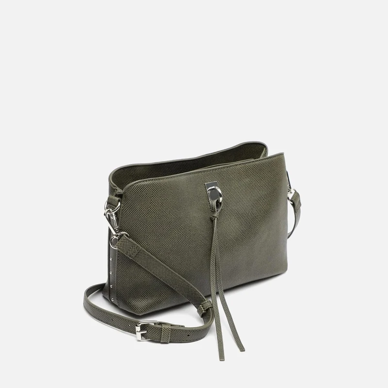 Engri bolso bandolera pequeño con detalles metálicos