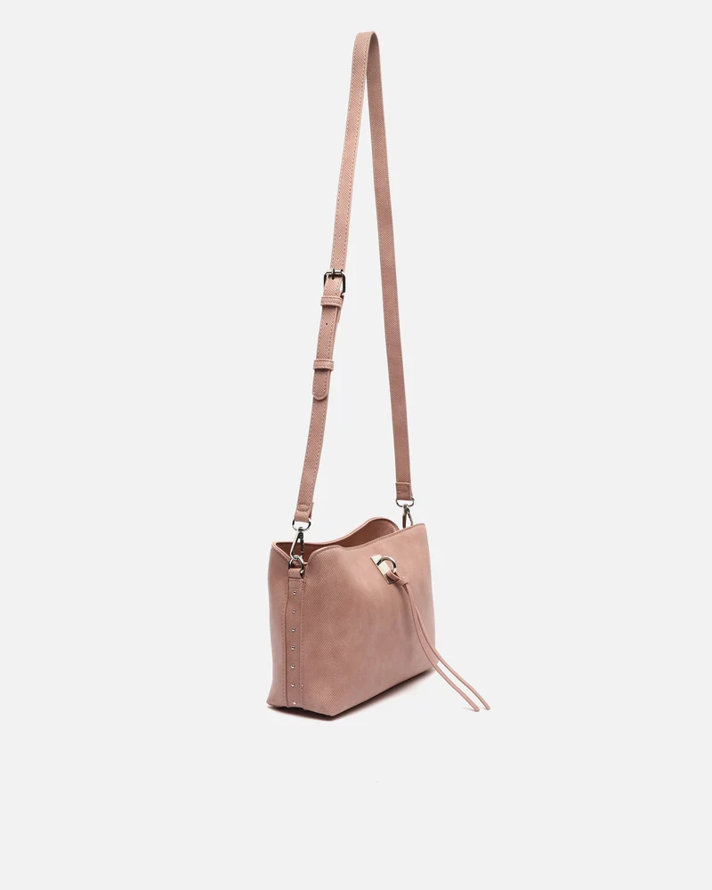 Engri bolso bandolera pequeño con detalles metálicos