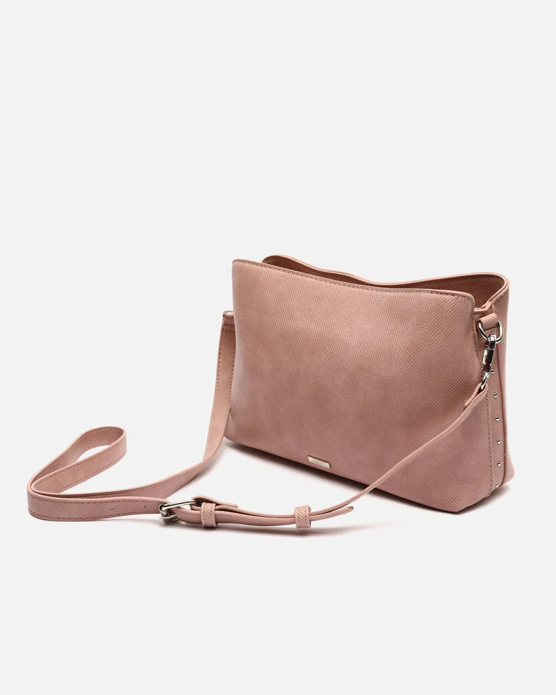 Engri bolso bandolera pequeño con detalles metálicos