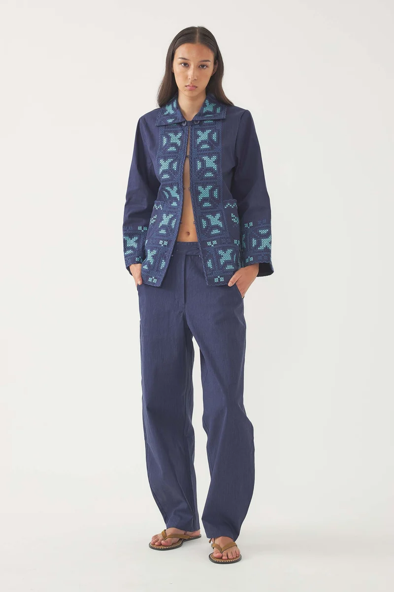 Pantalon arrondi Berenice