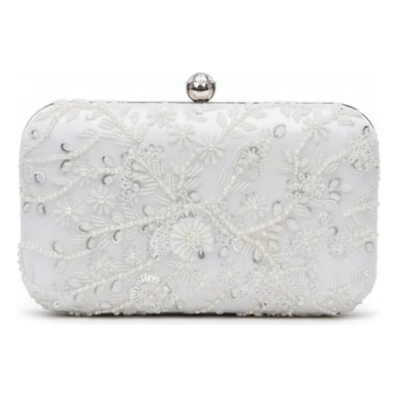 Bolso Nieve Plata Blanco