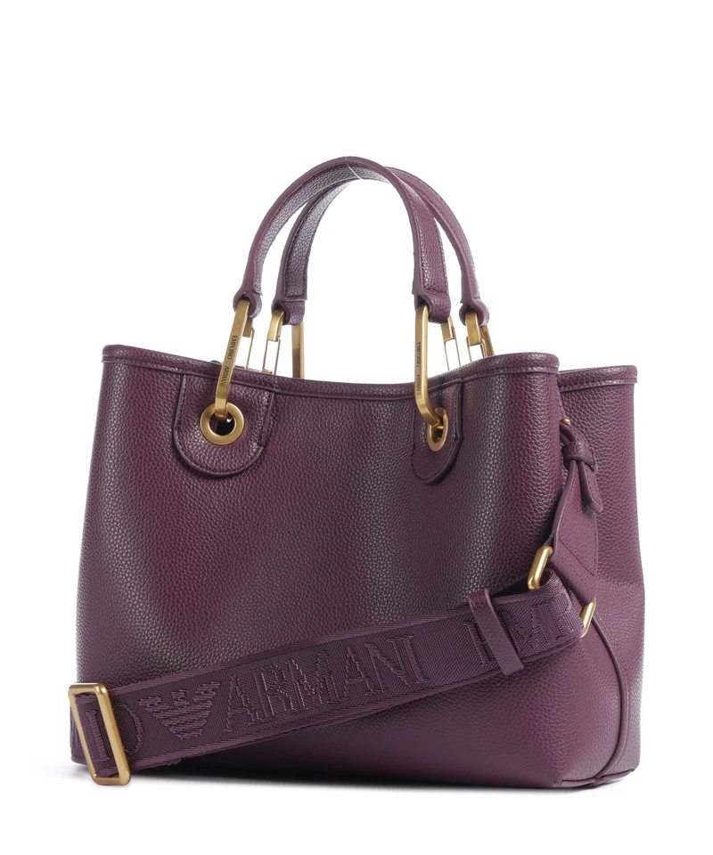 Emporio Armani My EA S Bolso de mano aubergine/foliage