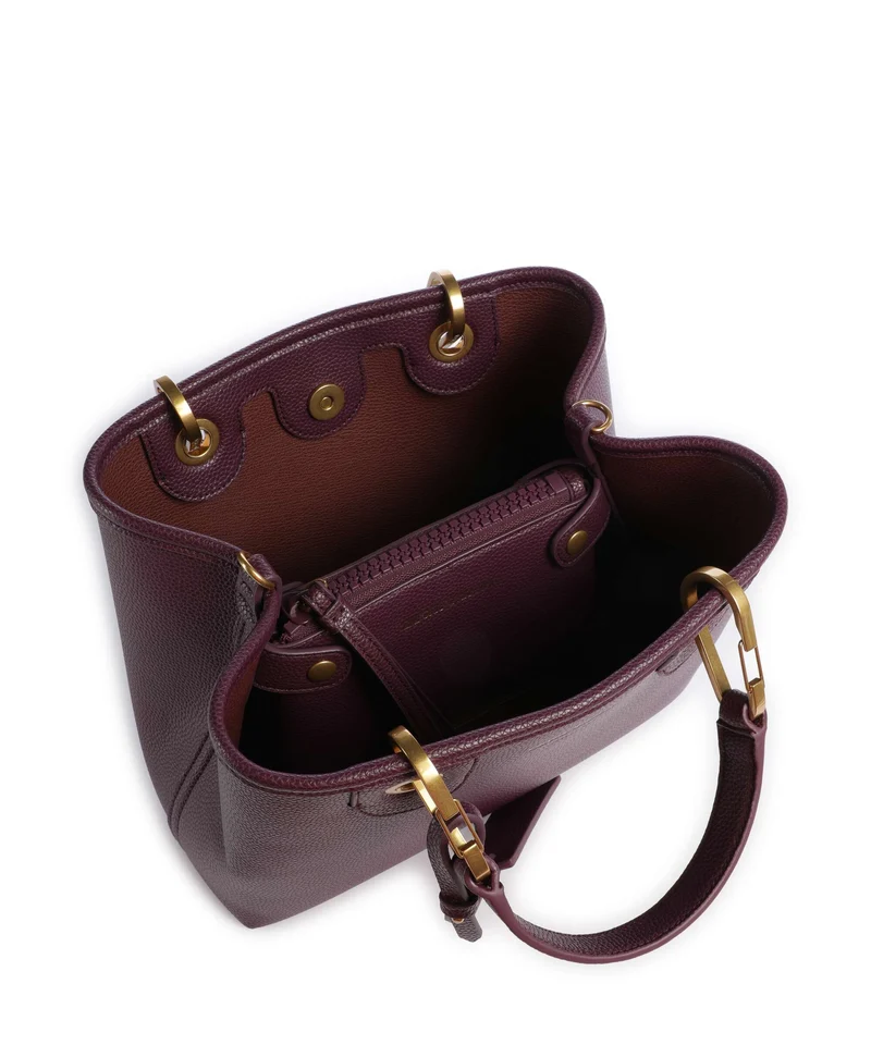 Emporio Armani My EA S Bolso de mano aubergine/foliage