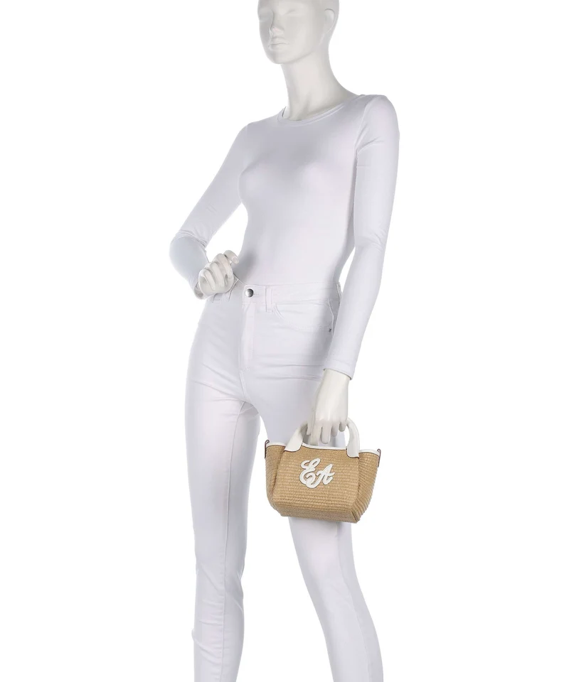 Emporio Armani Durini 24 S Bandolera naturale/bianco