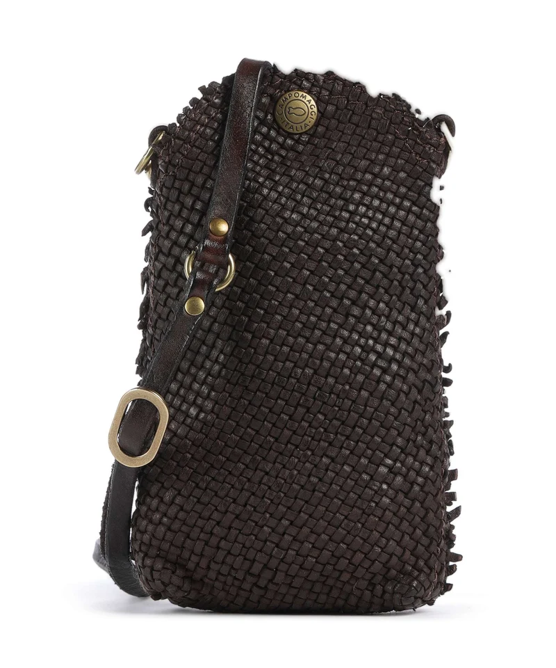 Campomaggi Bolsa para móvil brown