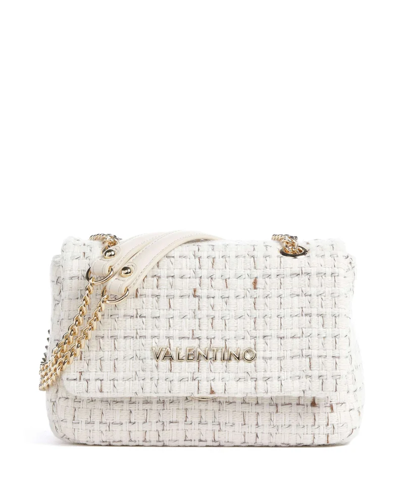 Valentino Bags Tweed Bolso de hombro off white/multicolour