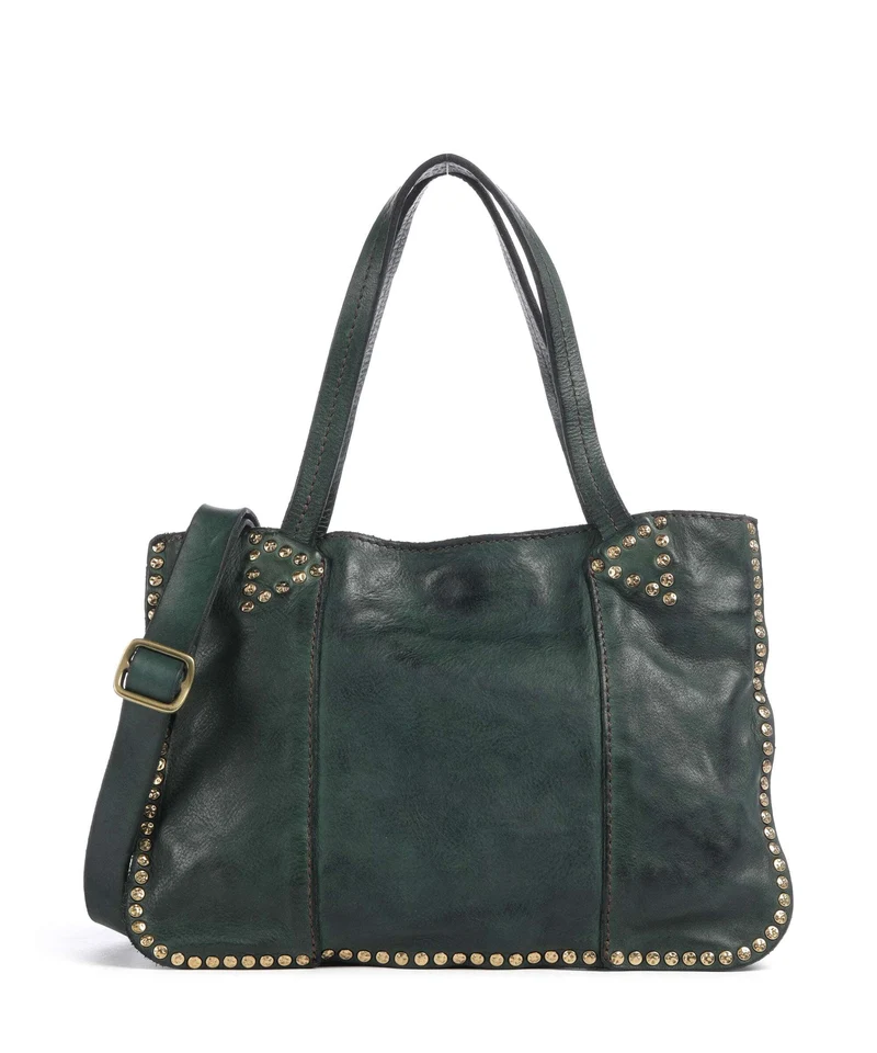Campomaggi Bolso de mano green bottle