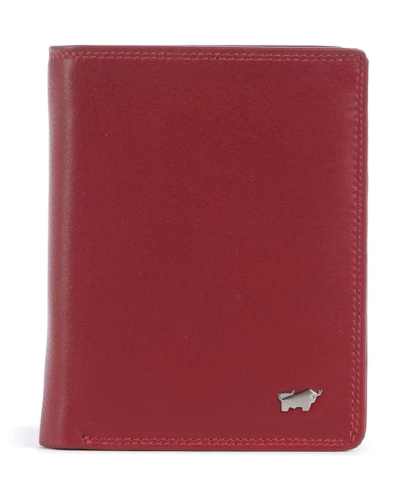 Braun Büffel Golf Monedero rot