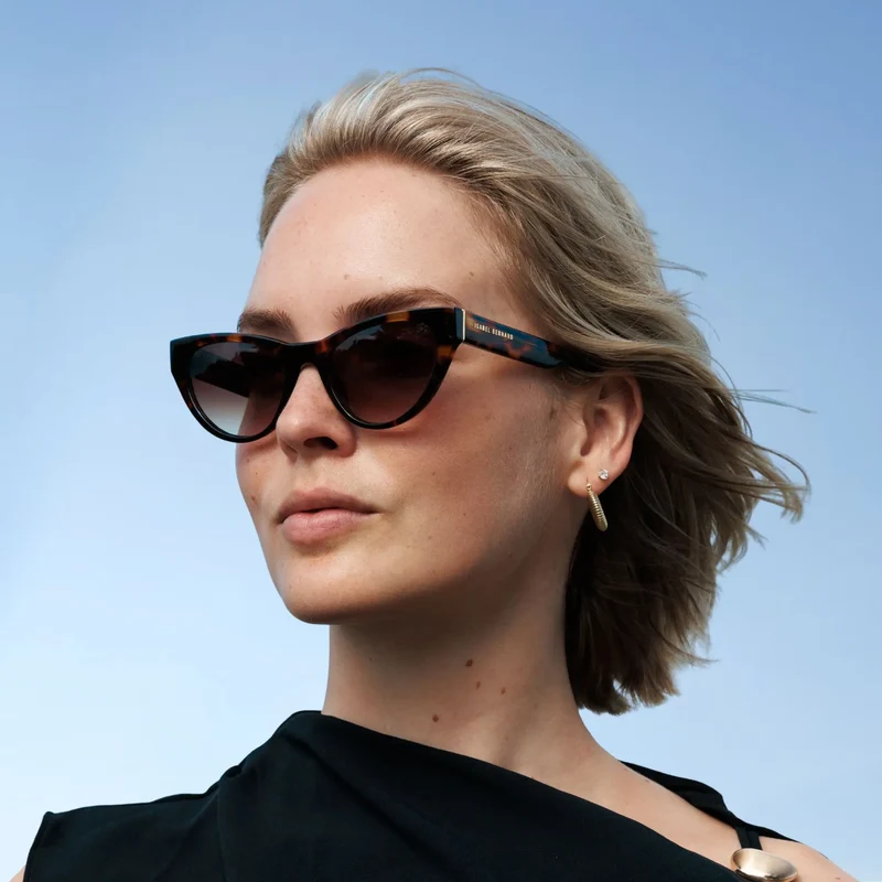 Isabel Bernard La Vilette Tortoise Brown Sunglasses IB380011-14-14