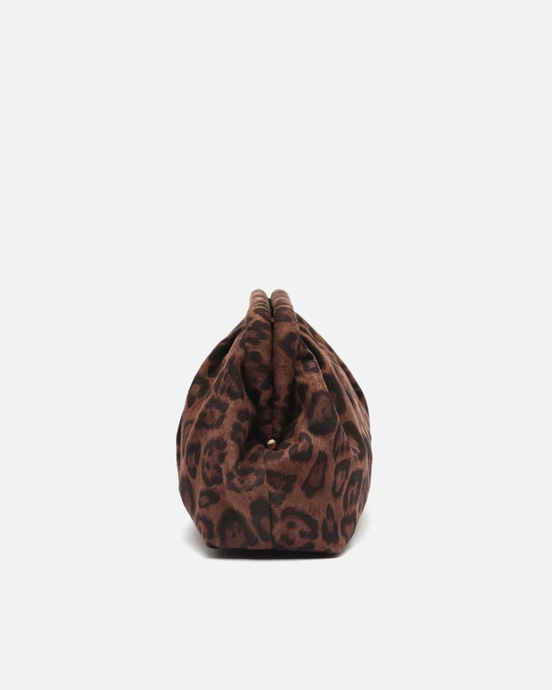 Ropiti bolso de fiesta pequeño animal print con tira bandolera extraíble ED.