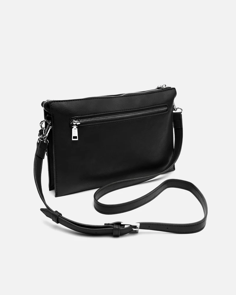 Rizu bolso bandolera pequeño con detalles metálicos ED.