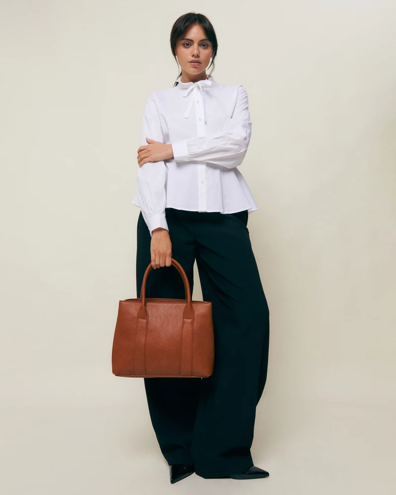 Juanas bolso tote mediano con asa bandolera extraíble ED.