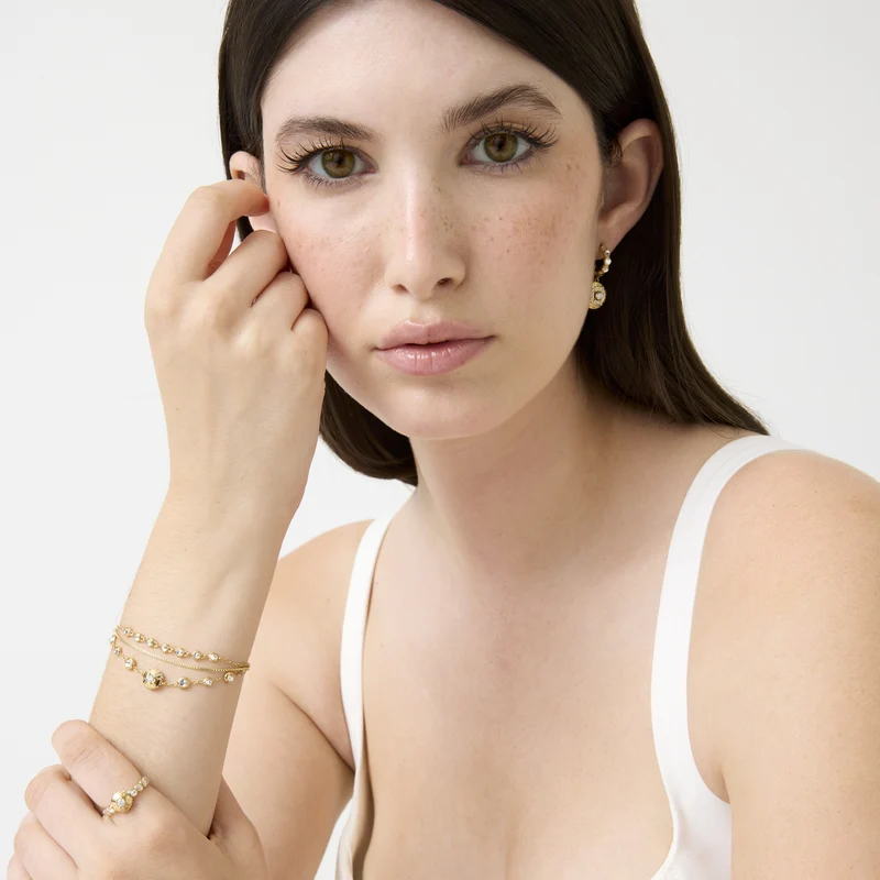 Guess Sparks Gold-coloured Earrings JUBE06284JWYGT-U