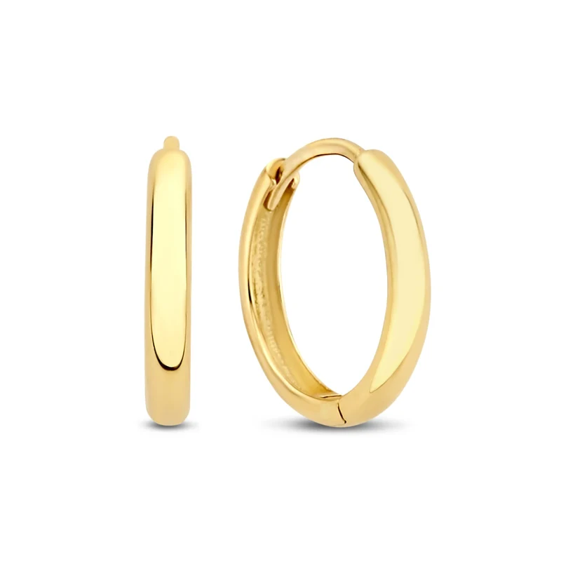 Isabel Bernard Rivoli Morgane 14 karaat gouden oorringen IB360144