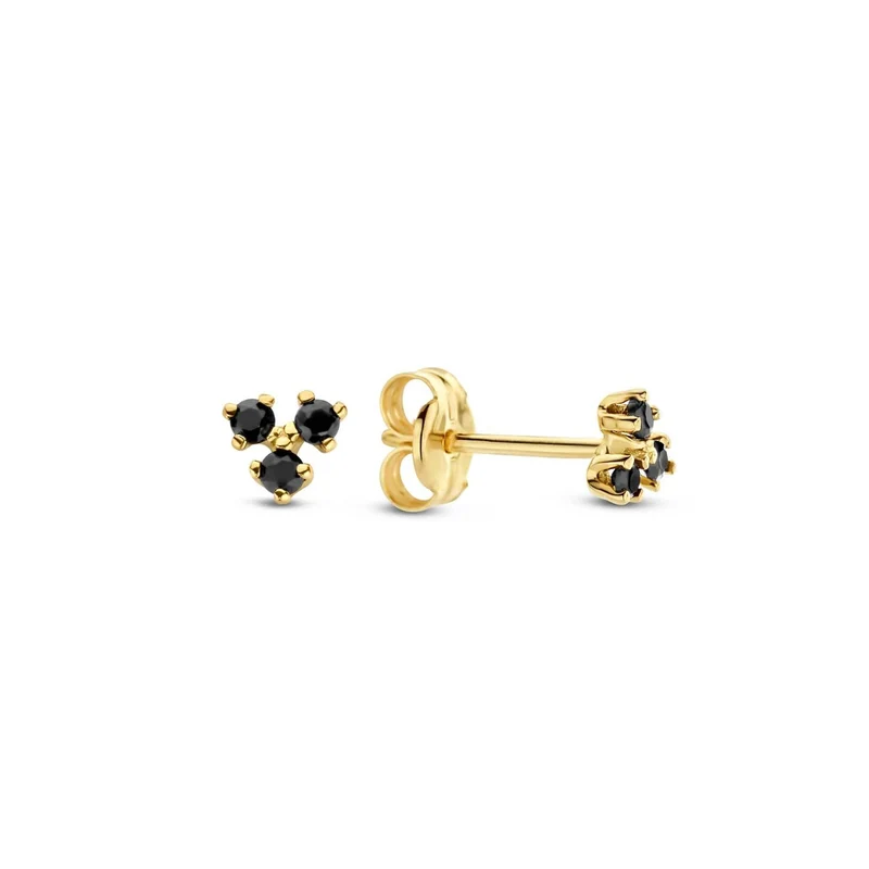 Jackie Gold 14K Golden Ear Studs JKE23.012
