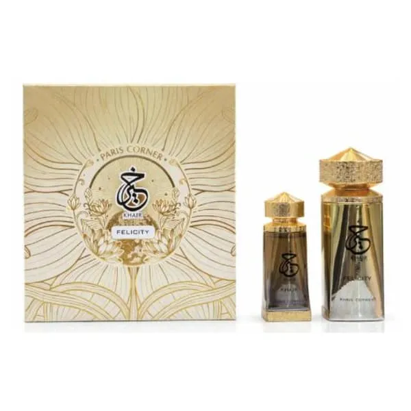 Paris Corner Set Khair Felicity EDP 100 ML + Concentrado 25 ML (M)