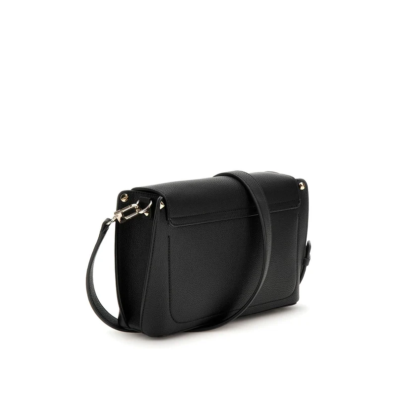 Guess Meridian II Black Flap Crossbody HWBG69-74200-BLA
