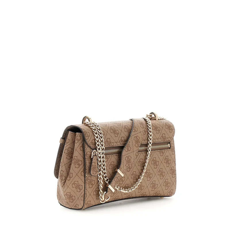 Guess Leona Latte Logo Convrtbl Xbody Flap HWSG99-17210-LTL