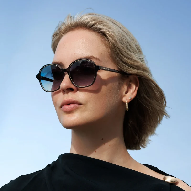 Isabel Bernard La Vilette Milky Grey Sunglasses IB380010-03-01