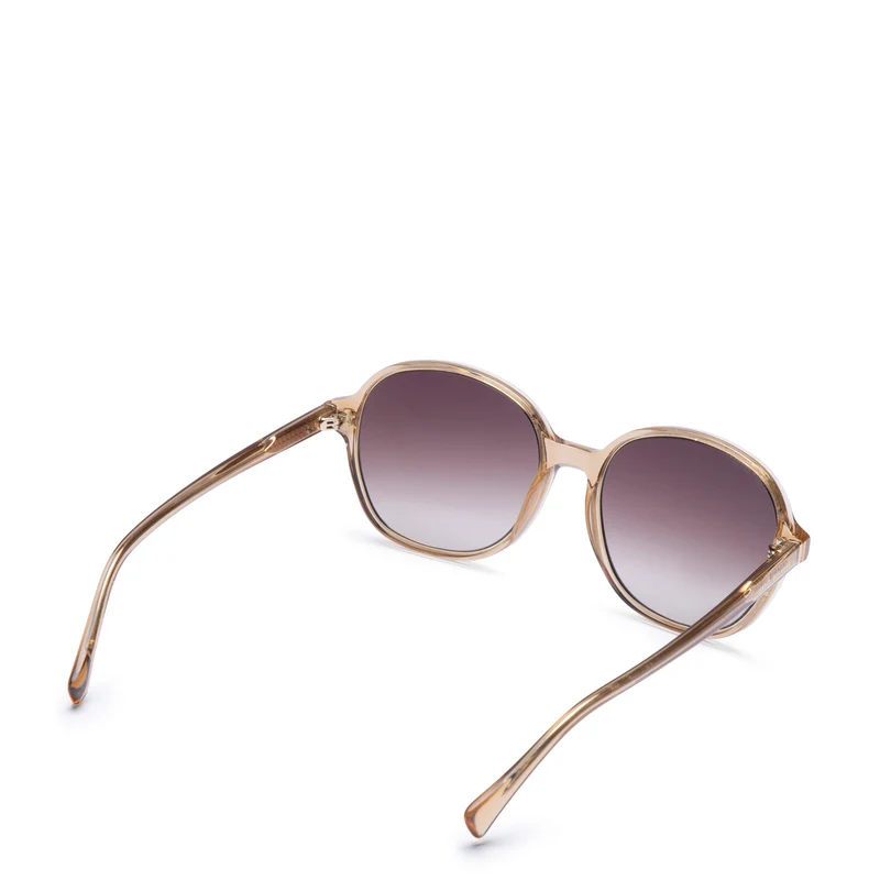 Isabel Bernard La Vilette Transparent Brown Sunglasses IB380010-14-14