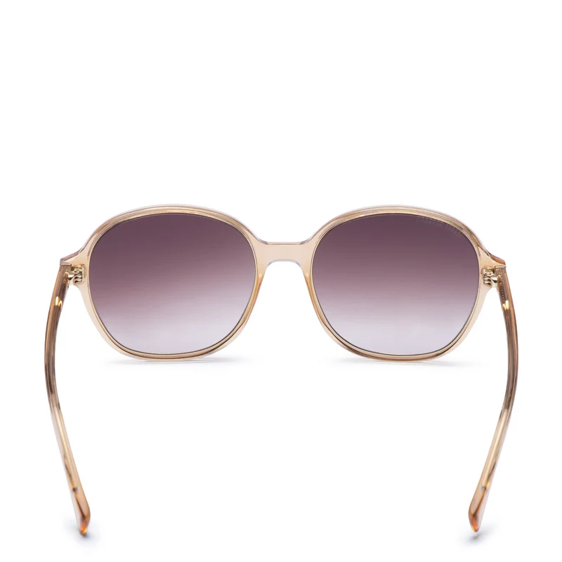 Isabel Bernard La Vilette Transparent Brown Sunglasses IB380010-14-14