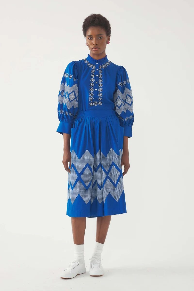 Blouse brodée Tolede
