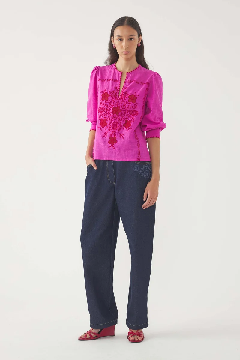Blouse brodée Vahani