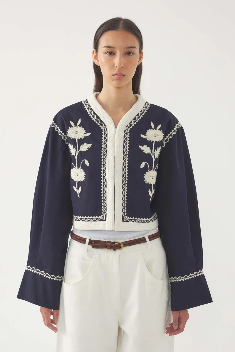 Veste brodée Winna