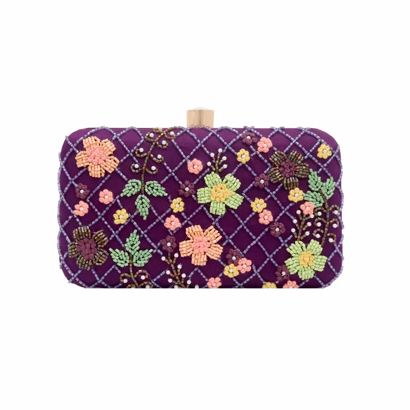 Bolso Jardín Morado