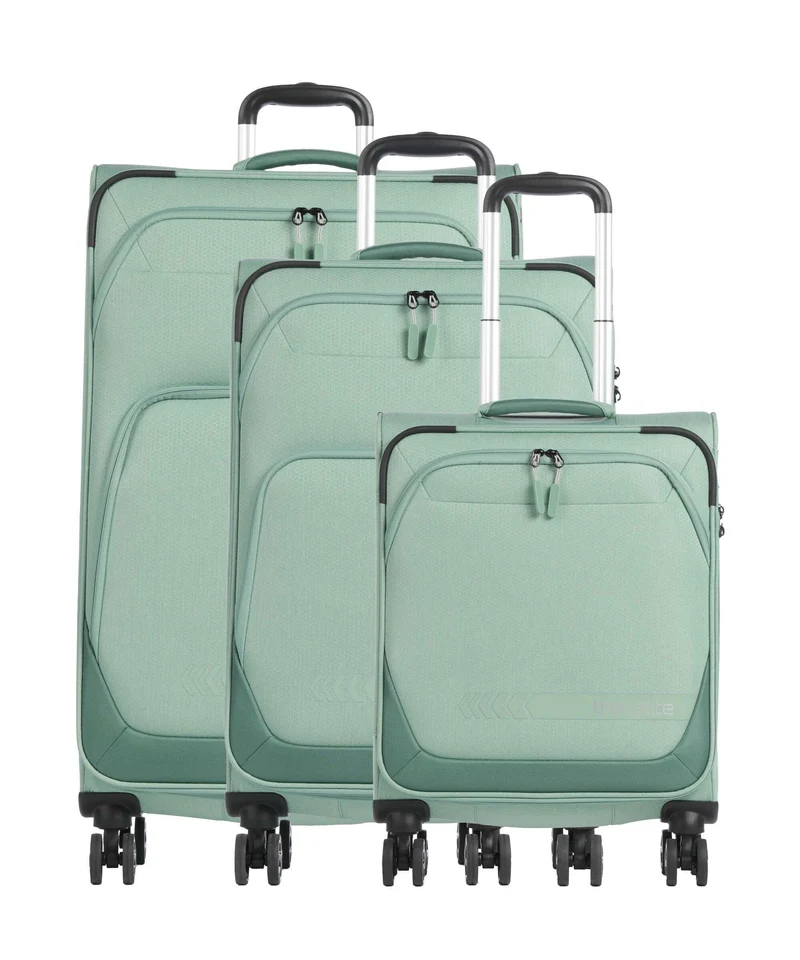 Travelite Kick Off Juego de maletas (4 ruedas) sage green