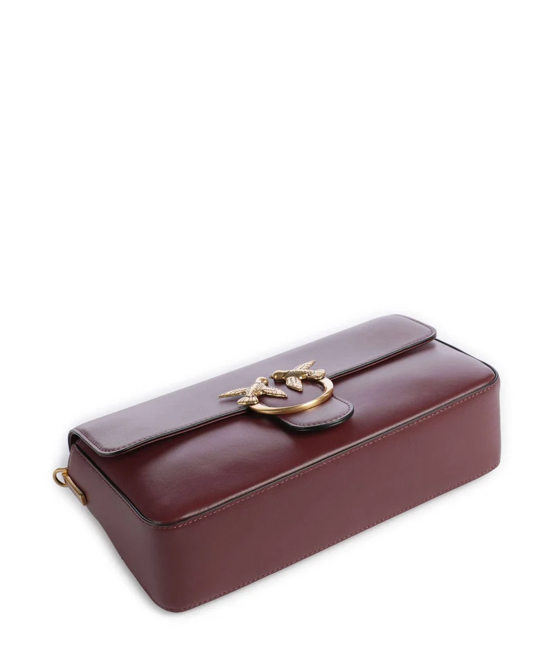 Pinko Love One Classic Slouchy Bandolera ribes intenso/antique gold