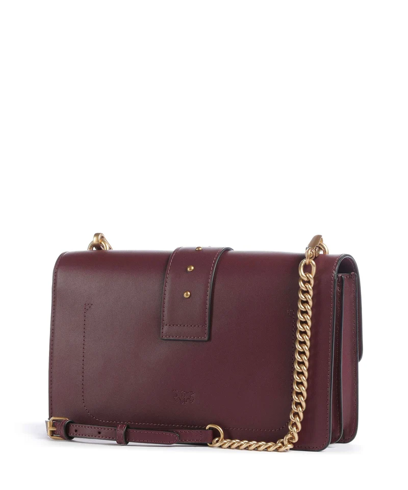Pinko Love One Classic Bandolera ribes intenso/antique gold