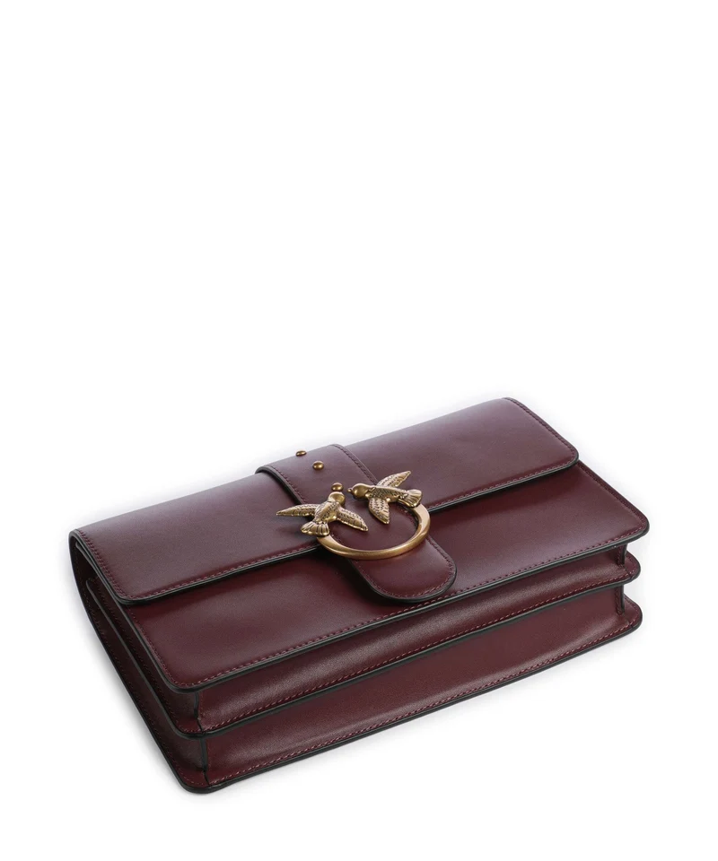 Pinko Love One Classic Bandolera ribes intenso/antique gold