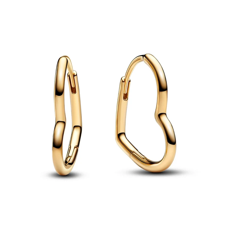 Pandora Moments 14 Karat Gold Plated Earrings 268307C00