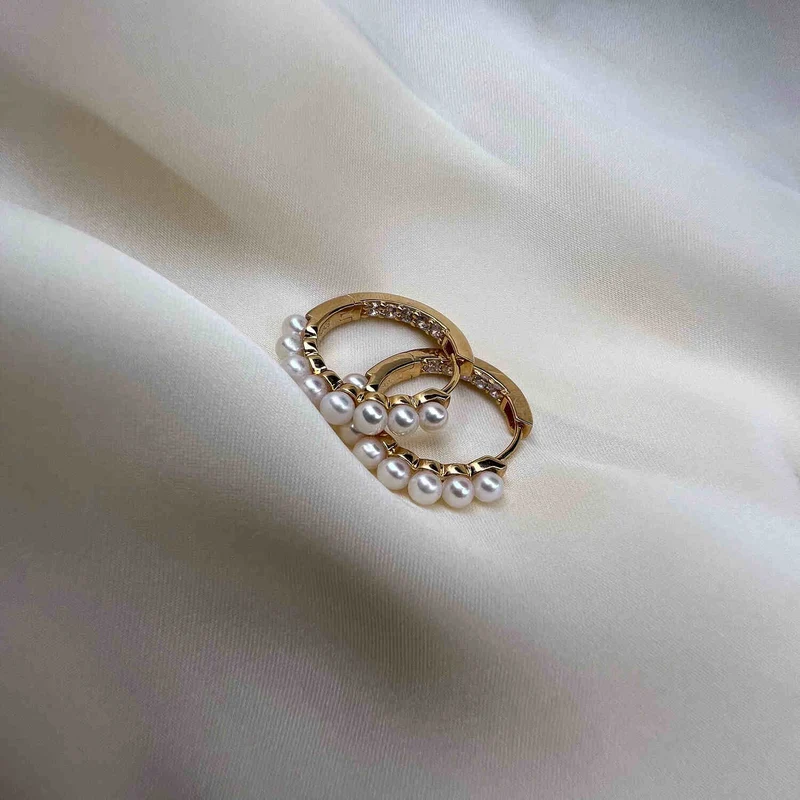Sif Jakobs Padua 925 Sterling Zilveren Goudkleurige Medio Oorbellen SJ-E22214-PCZ-YG