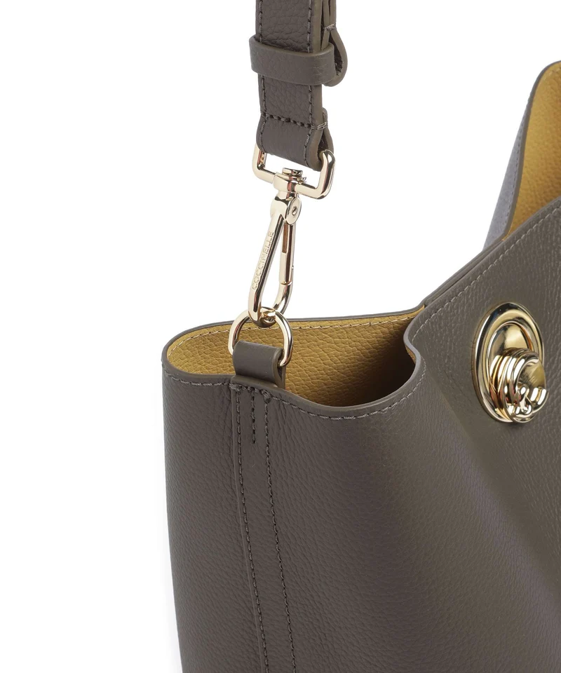 Coccinelle Nikla Bucket bolso de mano fango/honey