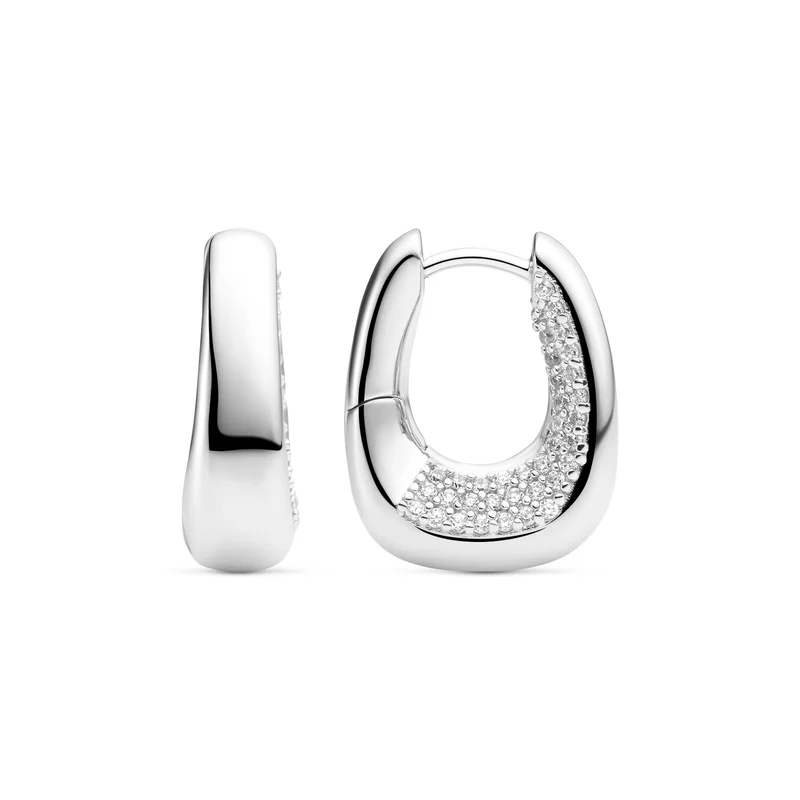 Sif Jakobs 925 Sterling Zilveren Borsa Piccolo Oorbellen SJ-E2620-CZ