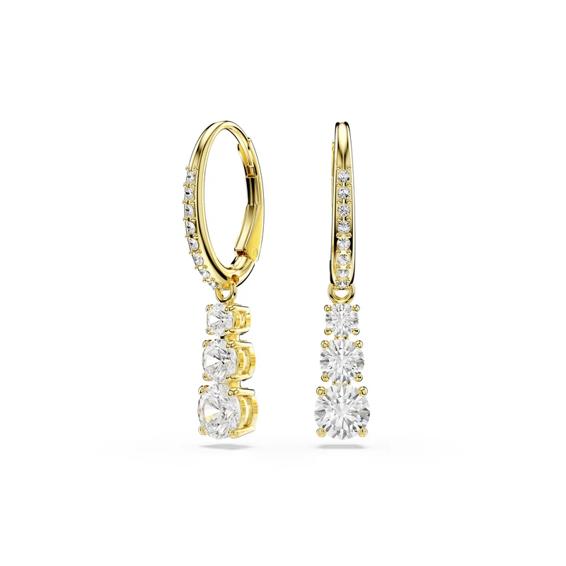 Swarovski Stilla Gold Coloured Earrings 5723300