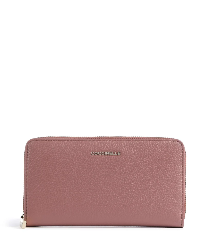 Coccinelle Metallic Soft Monedero winter rose