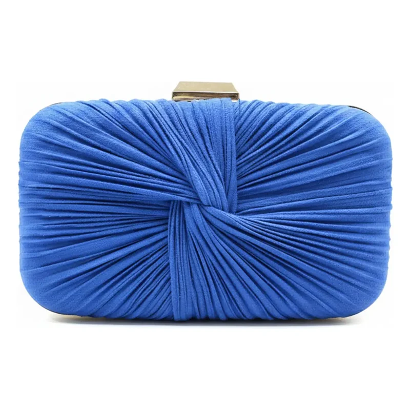Cartera Nudo Real Azul Klein