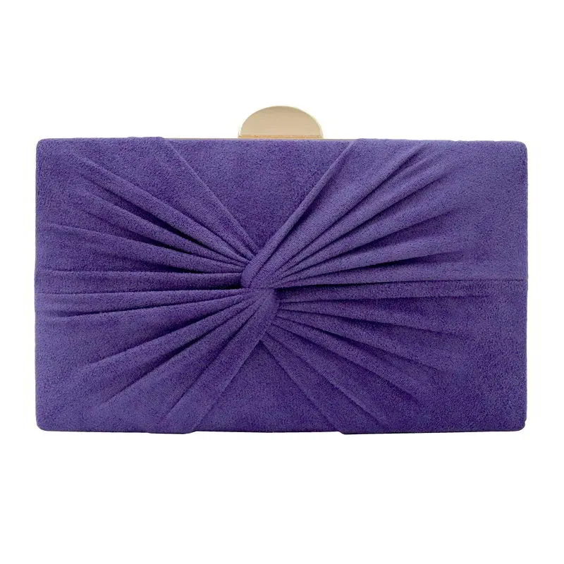 Cartera Nudo Morado