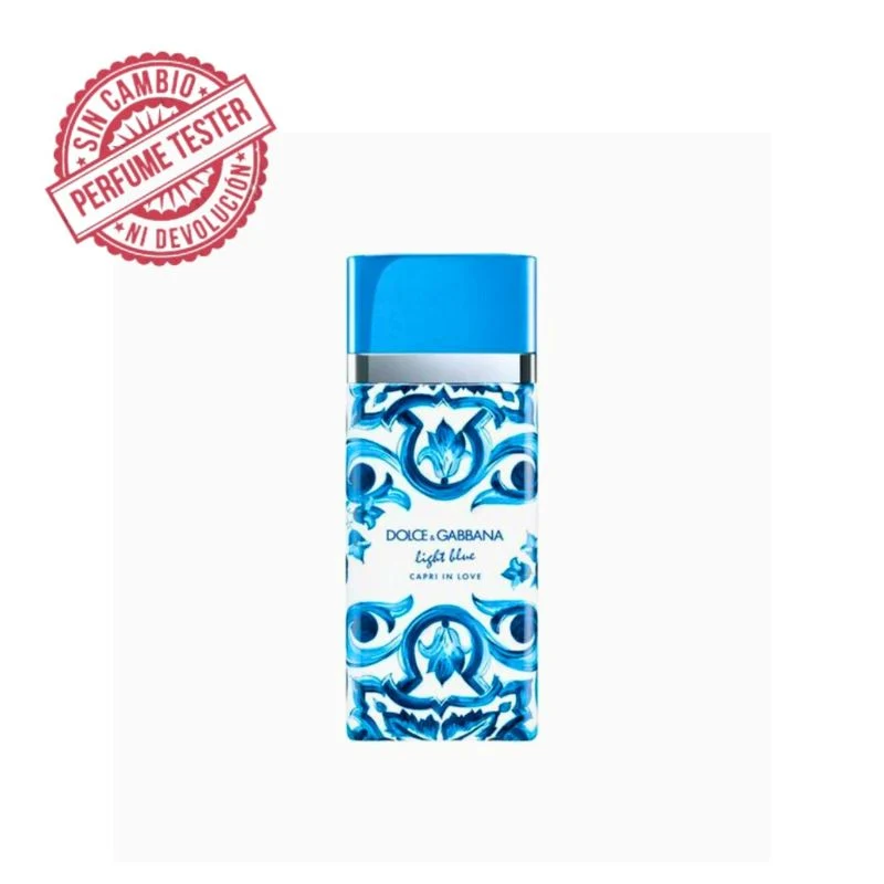 Dolce & Gabbana Light Blue Capri in Love Woman EDP 100 ML Tester