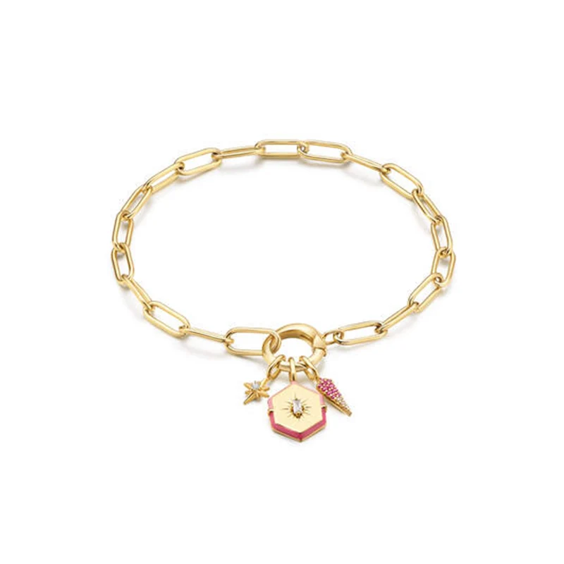 Ania Haie Pop Charms Gold Coloured Charm AH-NC048-06G