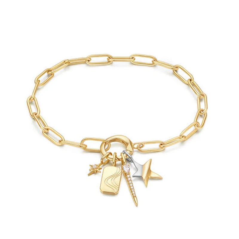 Ania Haie Pop Charms Gold Coloured Charm AH-NC048-30G