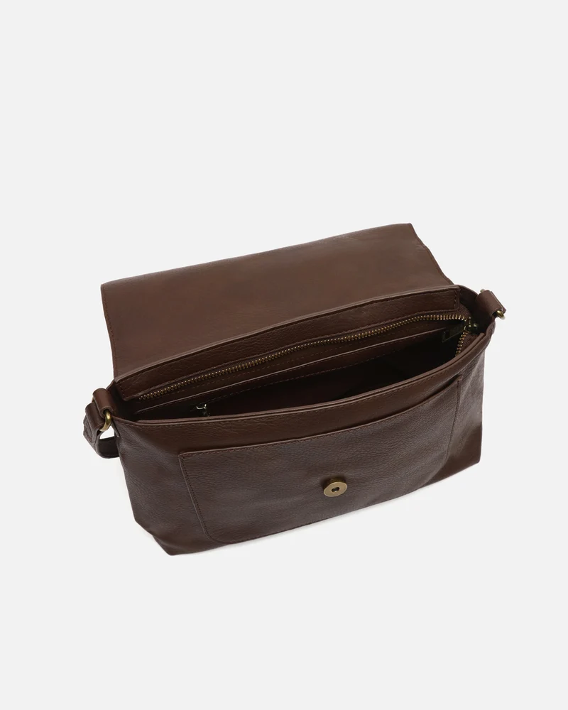 Jacumy bolso bandolera con detalles metálicos