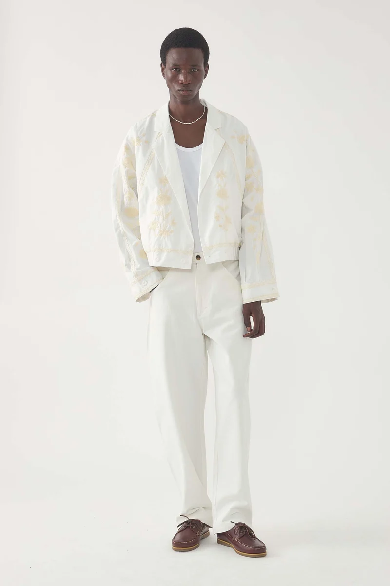 Pantalon brodé Adonis