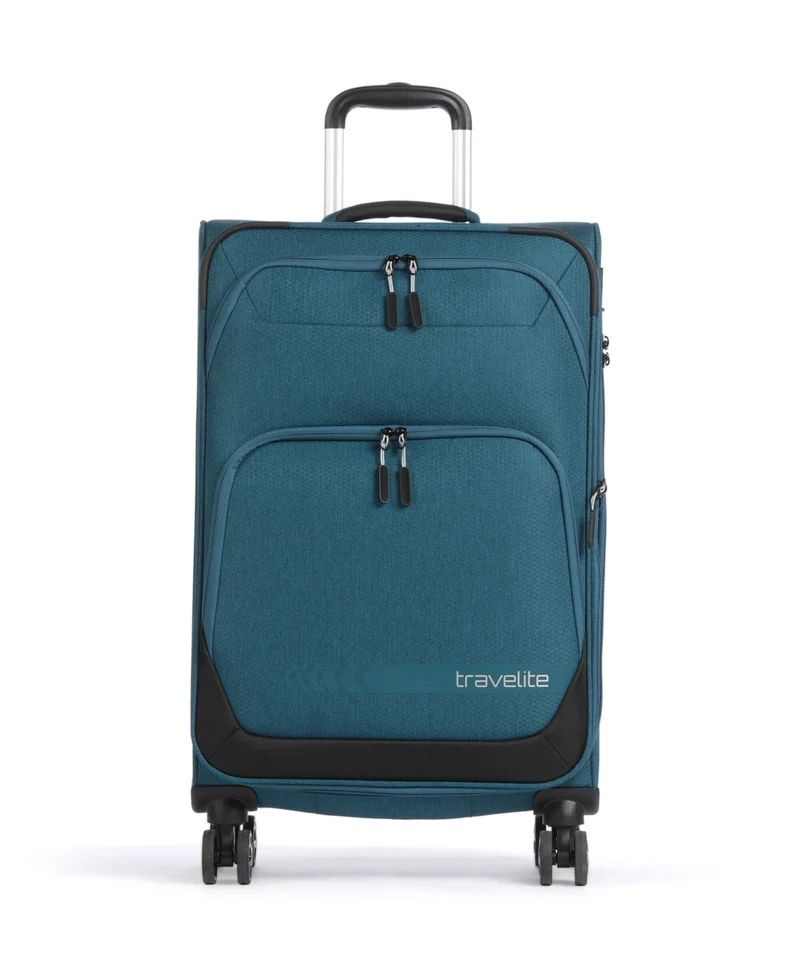 Travelite Kick Off Maleta con 4 ruedas petrol