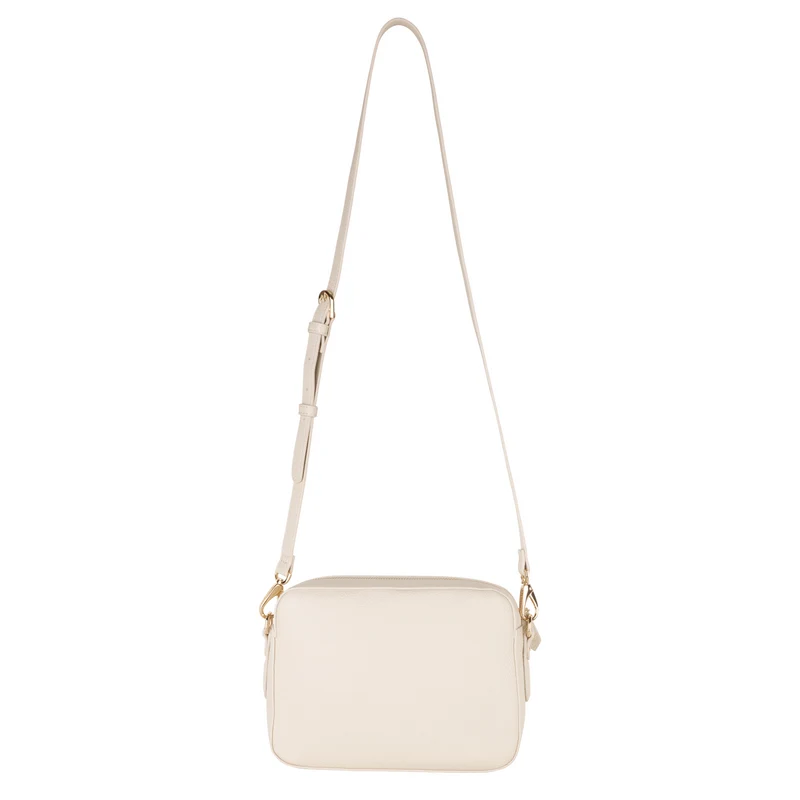 Valentino Bags Brixton Ecru Crossbody Bag VBS7LX07ECRU
