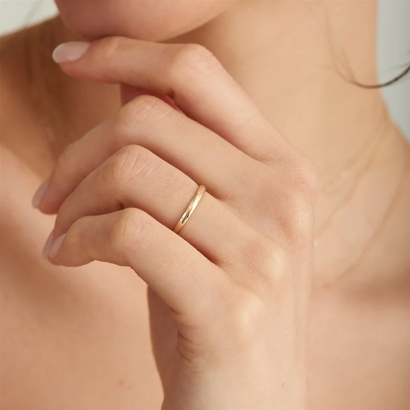 Ania Haie Stargazer 14 Carat Gold Ring AH-RAU002-02YG-50