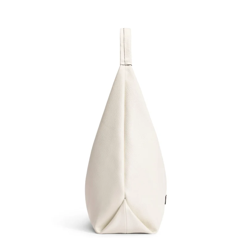 Isabel Bernard Honoré Grace crème leren schoudertas van kalfsleer IB25093-070
